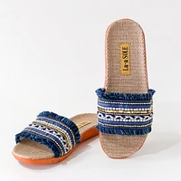 Boho sandals - Blue