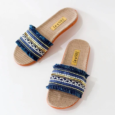 Sandales Boho - Bleu