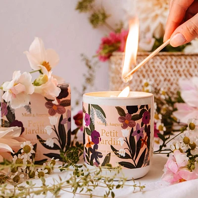 Chandelle parfumée - Petit jardin
