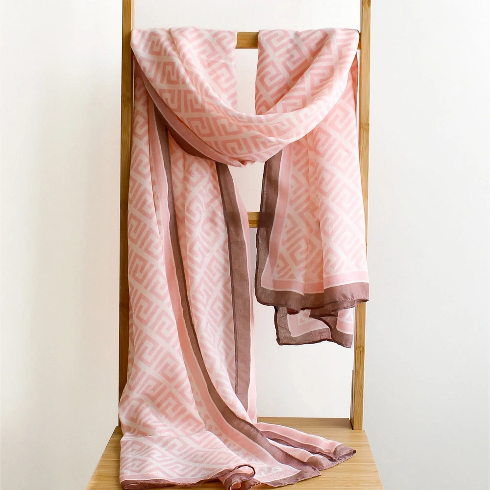 Foulard Sabrina - Rose & terre