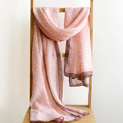 Foulard Sabrina - Rose & terre