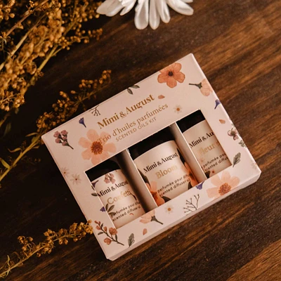 Coffret d'huiles parfumées (3) - Printemps