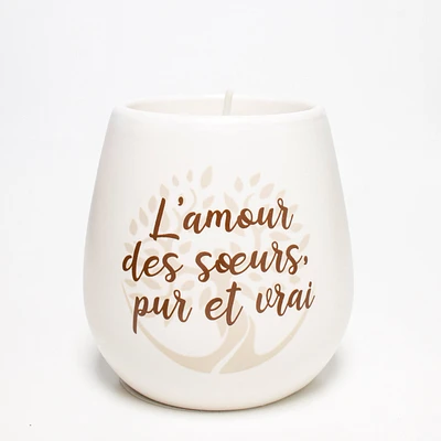 Chandelle douces pensées - Soeur
