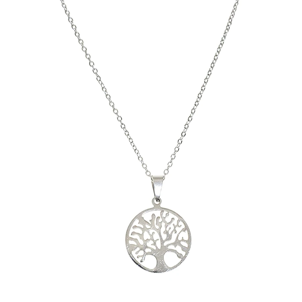 Collier pendantif arbre - Argent