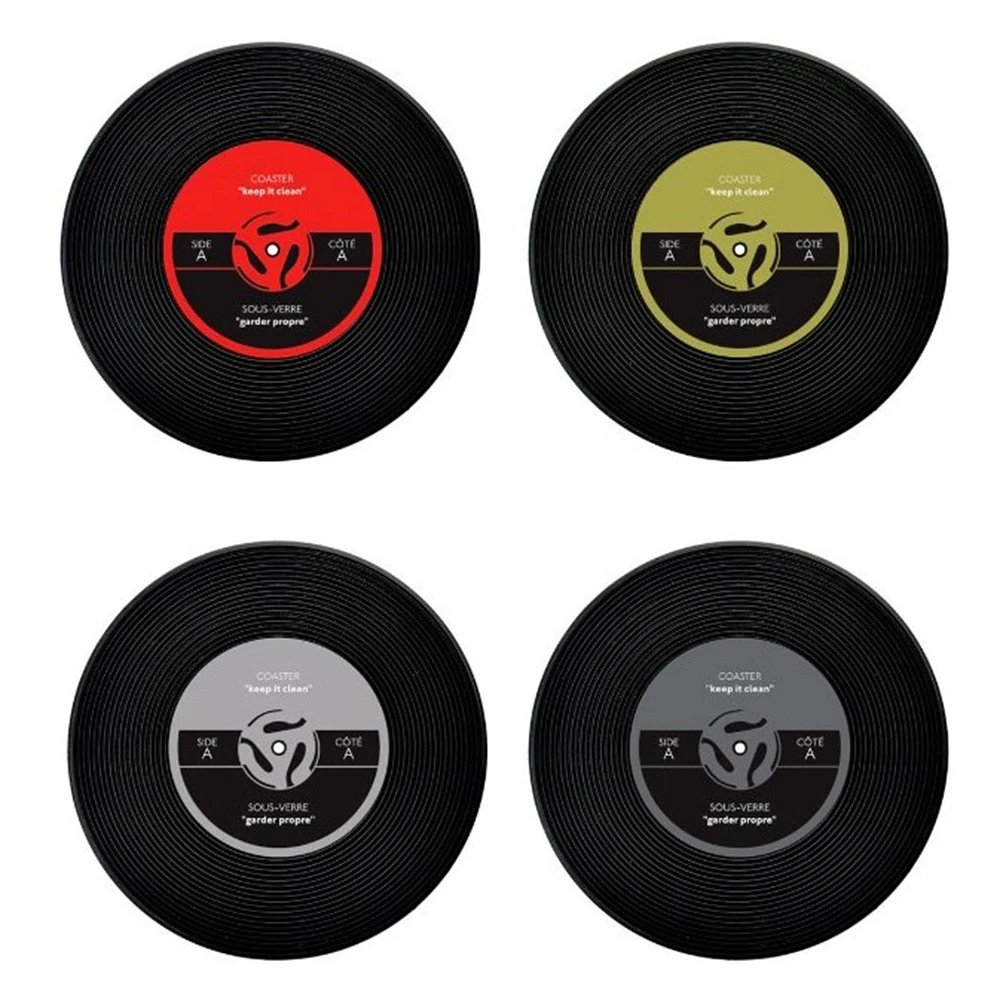 Ensemble de sous-verres en silicone