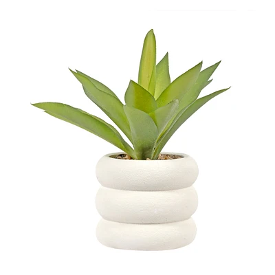 Plante en pot blanc - Bubble