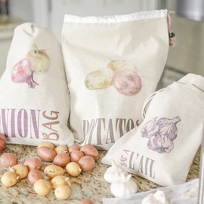 Sac de rangement à patates