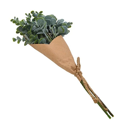 Bouquet d'eucalyptus enveloppé