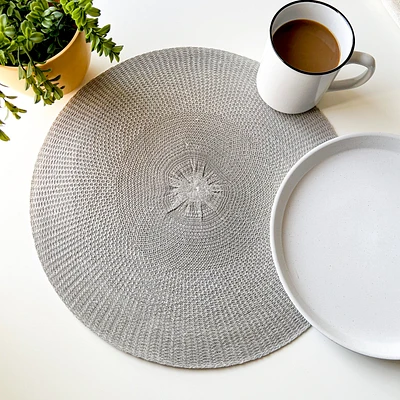 Polyester placemat - Grey