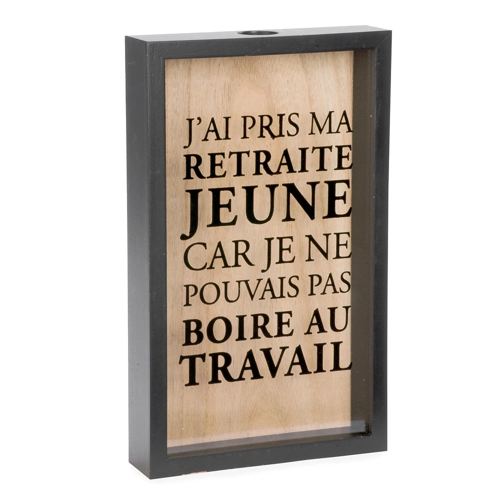 Wine stopper box - Retraite