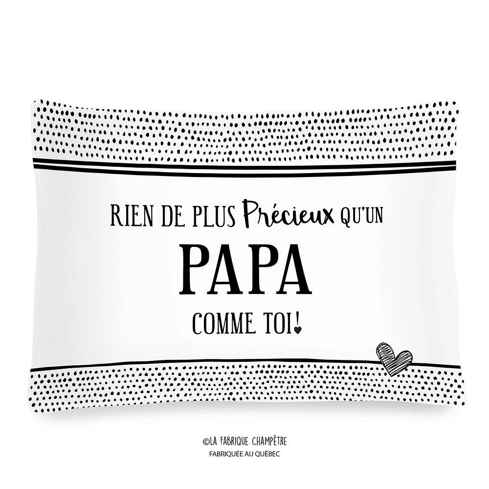 Coussin à texte - Rien de plus précieux...papa