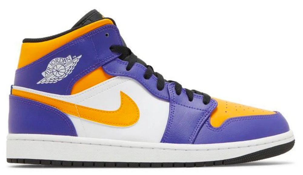 Air Jordan 1 Mid 'Lakers'