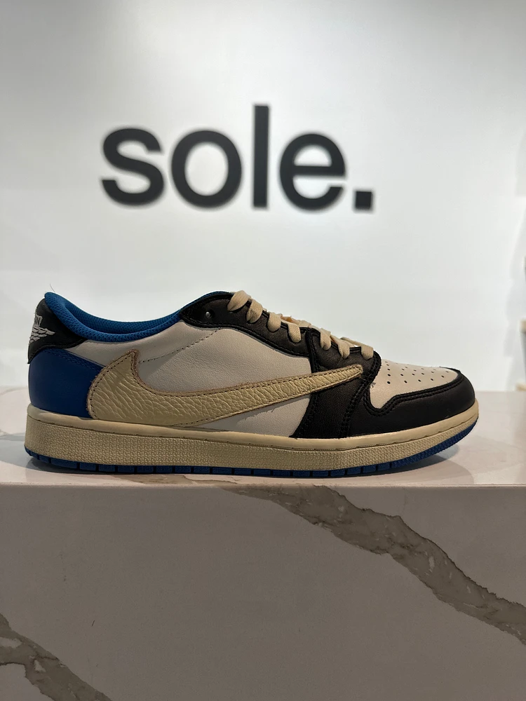 Pre-Owned Fragment Design x Travis Scott Air Jordan 1 Retro Low