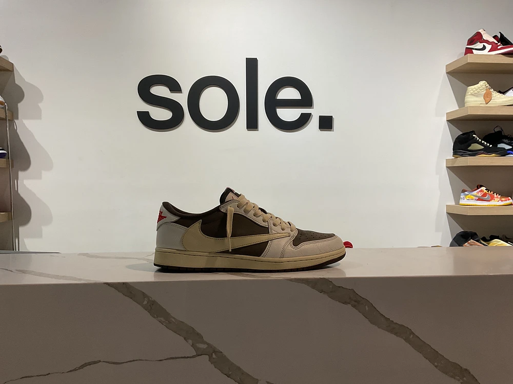 Pre-Owned Travis Scott x Air Jordan 1 Retro Low OG 'Reverse Mocha'