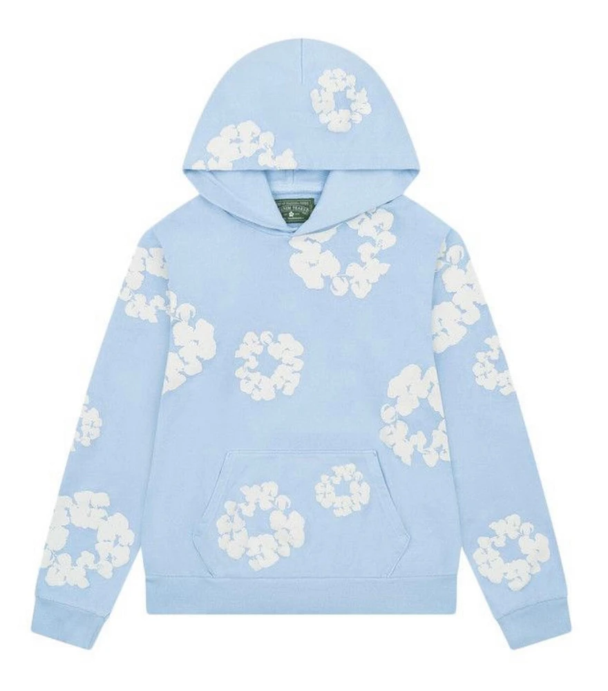 Denim Tears The Cotton Wreath Sweatshirt 'Powder Blue'