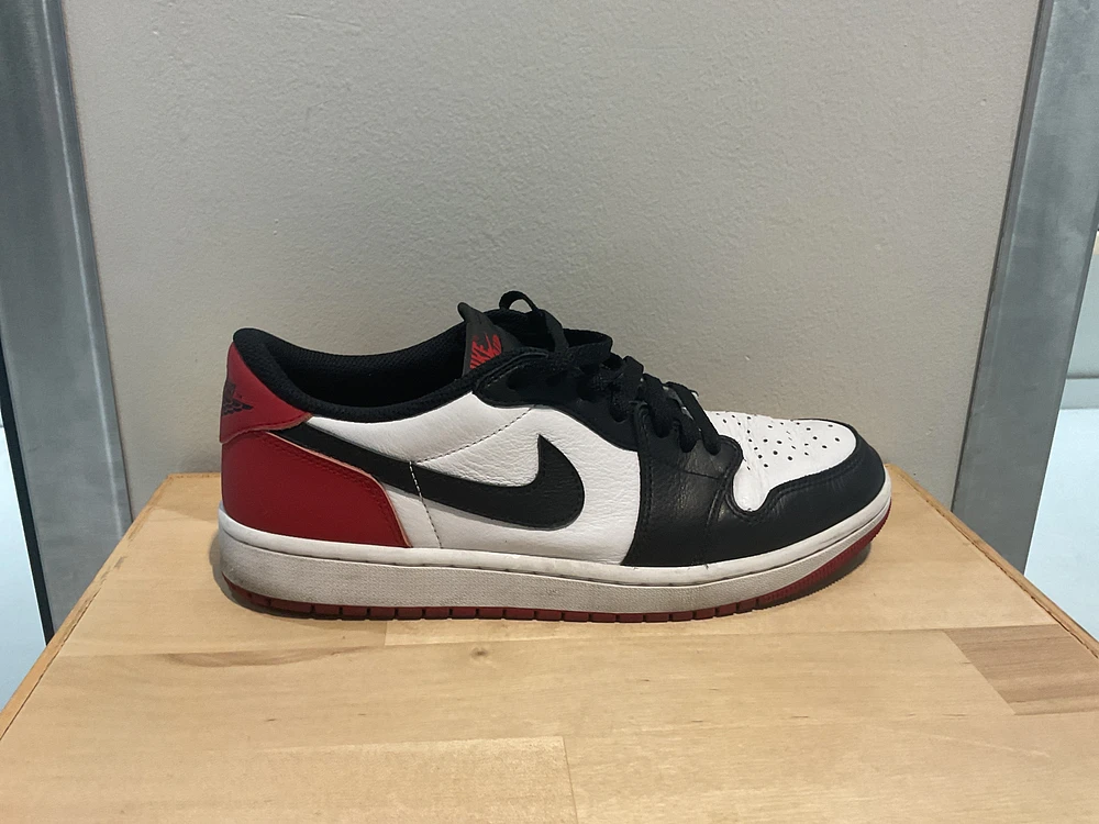 Pre-Owned Air Jordan 1 Low 'Bred Toe'