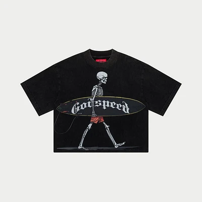 Godspeed Surf Day Tee Black