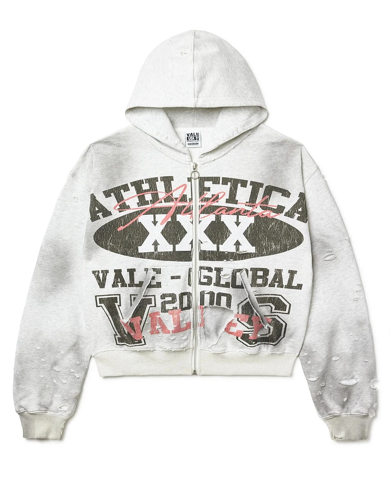 Vale Destroyer Zip Up Hoodie