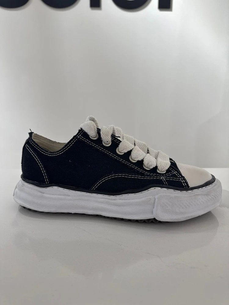 Pre-Owned Maison Mihara Yasuhiro Hank OG Sole Canvas Low 'Black White'