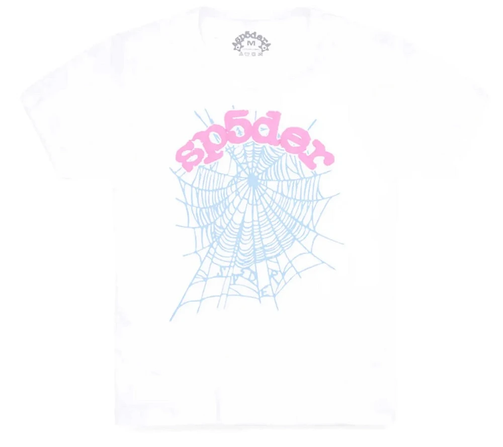 Sp5der Web Baby Tee White W