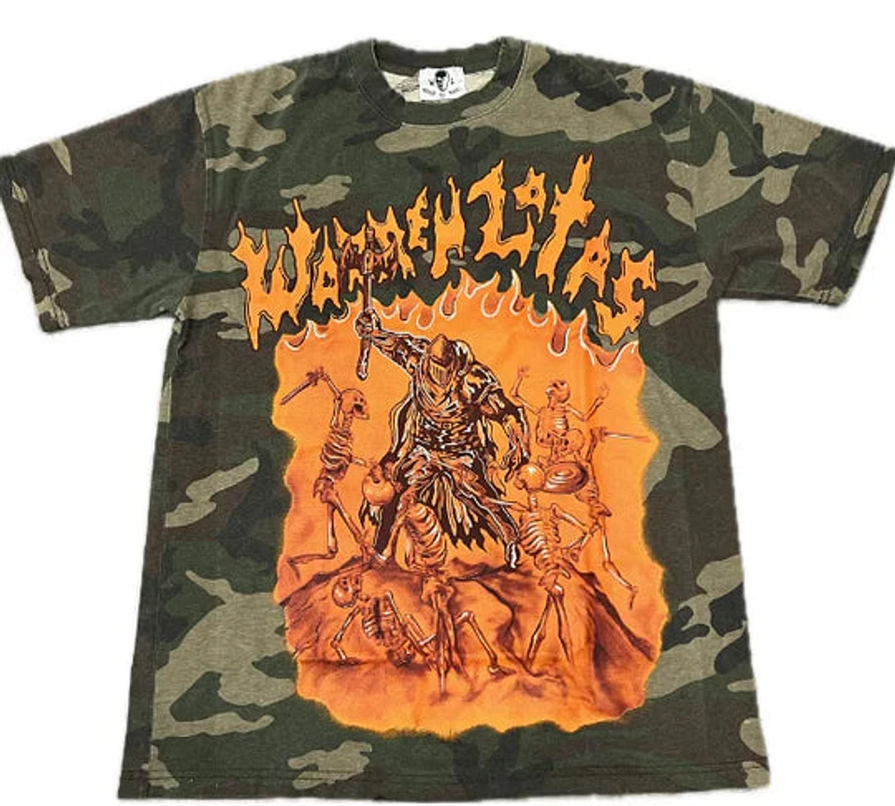 Warren Lotus Skull Crusher Camo Tee