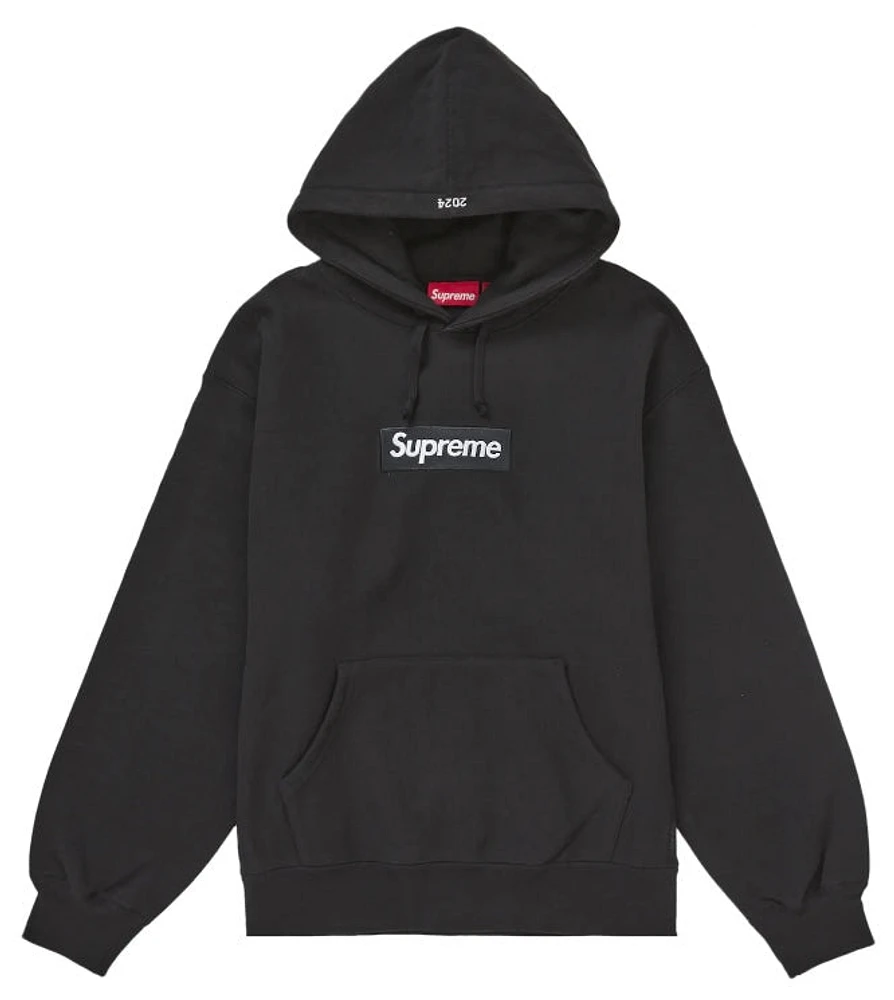 Supreme Box Logo Hooded Sweatshirt 'Black'