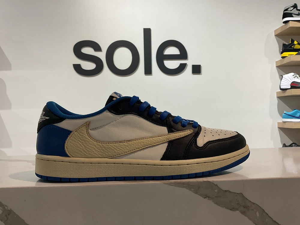 Pre-Owned Fragment Design x Travis Scott x Air Jordan 1 Retro Low