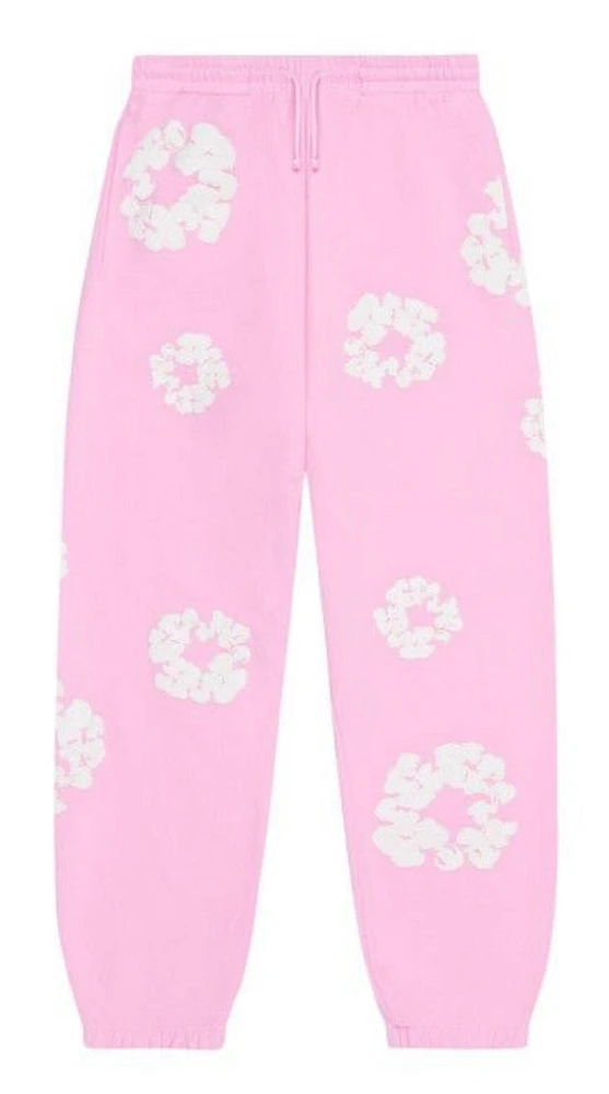 Denim Tears The Cotton Wreath Sweatpants 'Powder Pink'