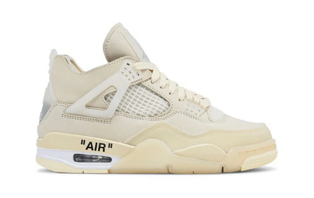 Off-White x Wmns Air Jordan 4 Retro SP 'Sail'