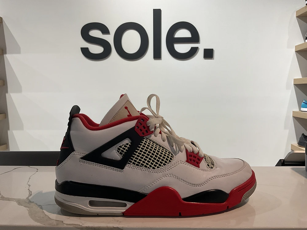Pre-owned Air Jordan 4 Retro OG 'Fire Red' 2020