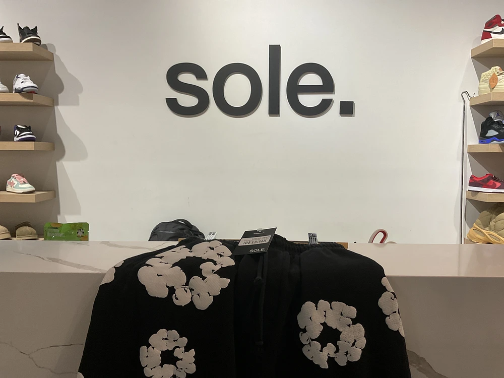 Pre-Owned Denim Tears The Cotton Wreath Hoodie 'Black'