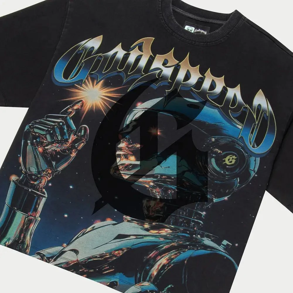 Godspeed Sputnik Moment Black Tee