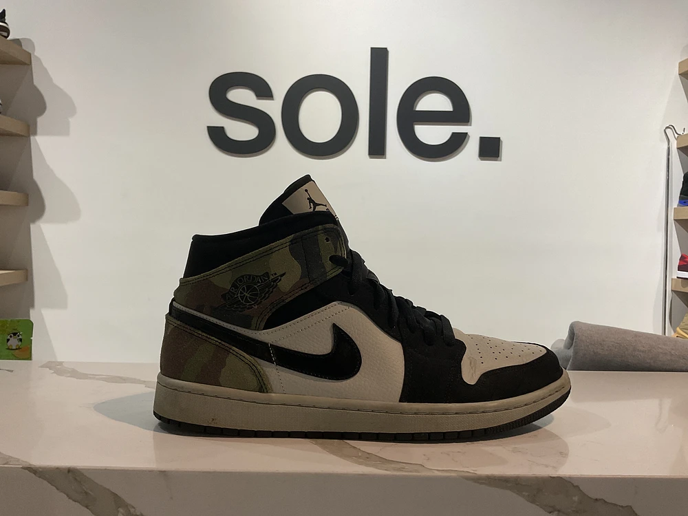 Pre-Owned Air Jordan 1 Mid 'Camo'