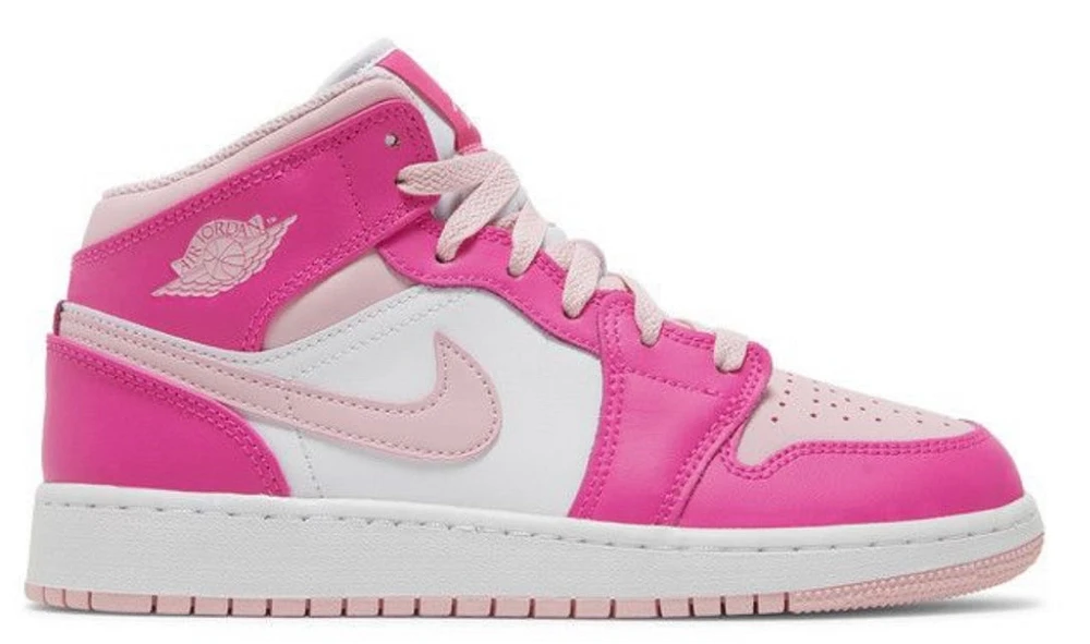 Air Jordan 1 Mid GS 'Fierce Pink'