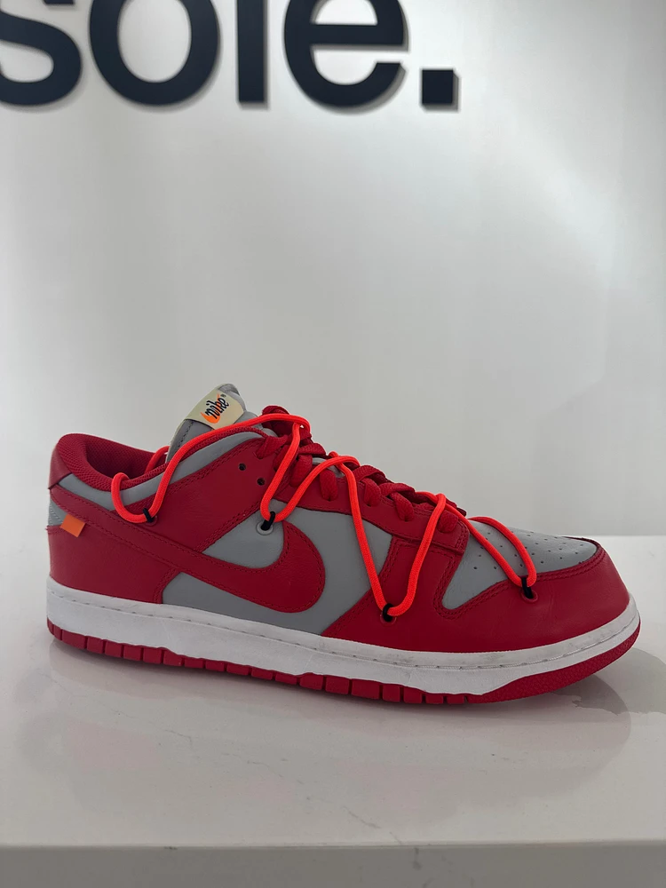 Pre-Owned Off-White x Dunk Low 'University Red'