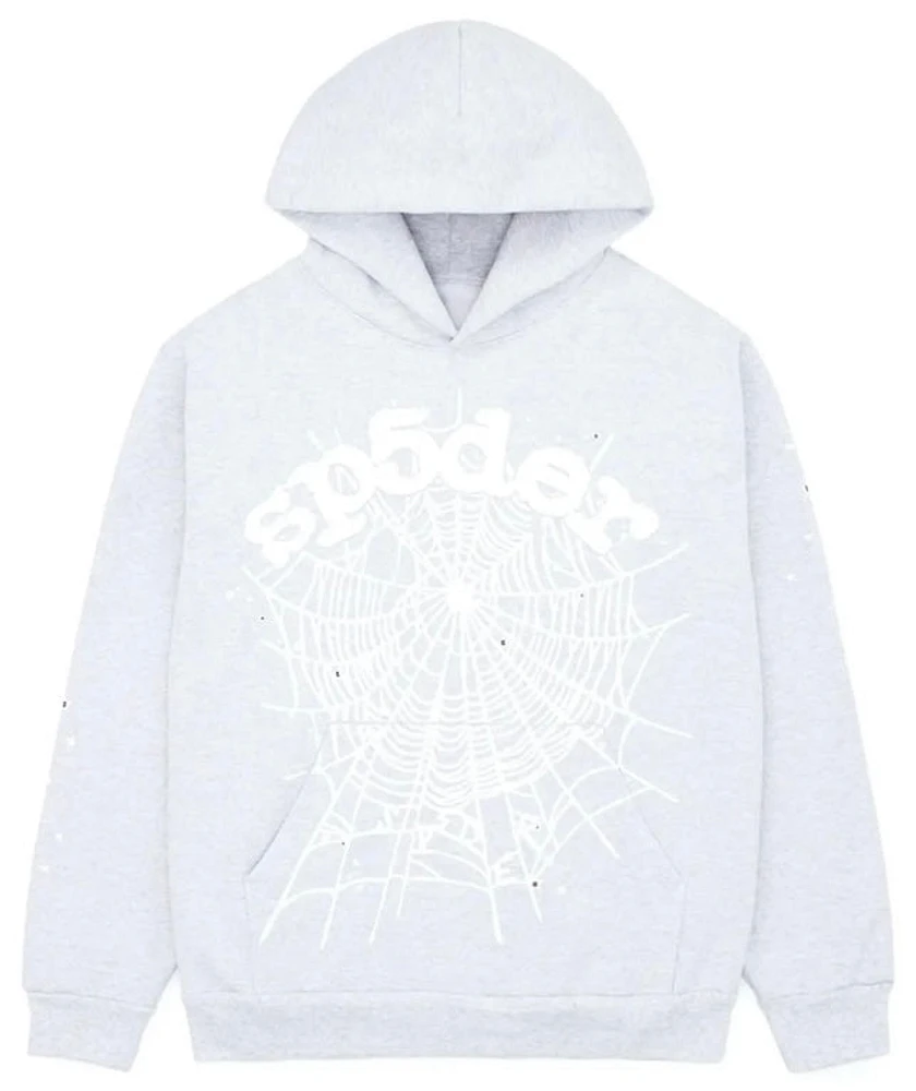 Sp5der Web Hoodie Grey