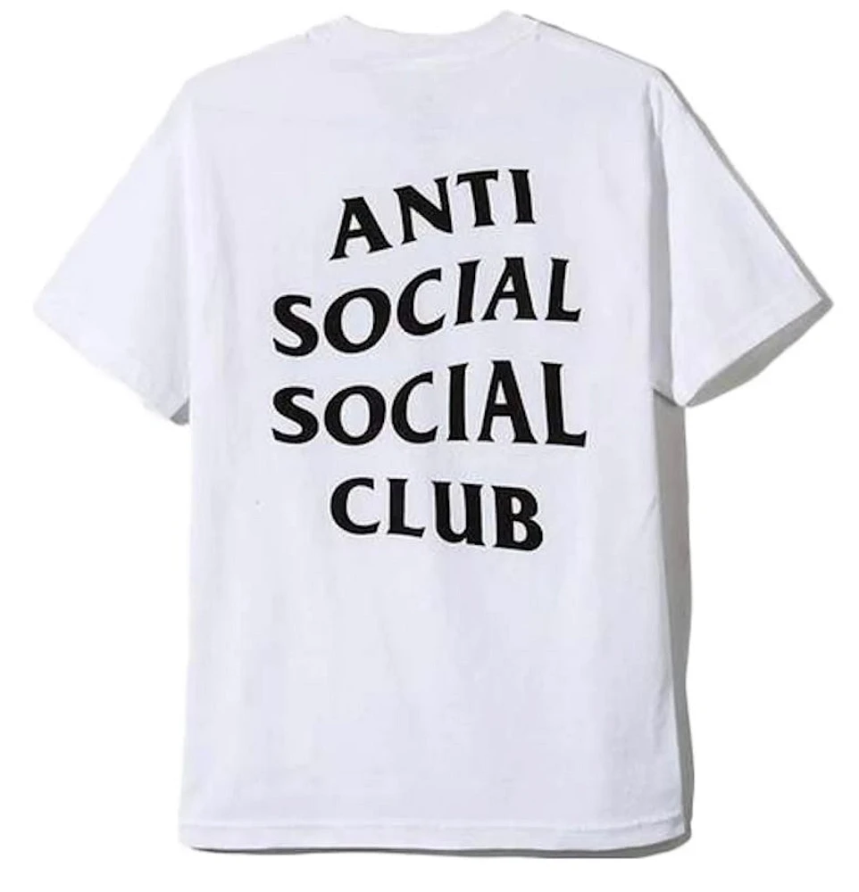 Anti Social Club Logo 2 T-Shirt 'White'