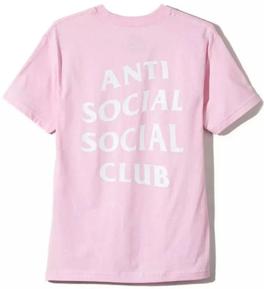 Anti-Social classic tee pink
