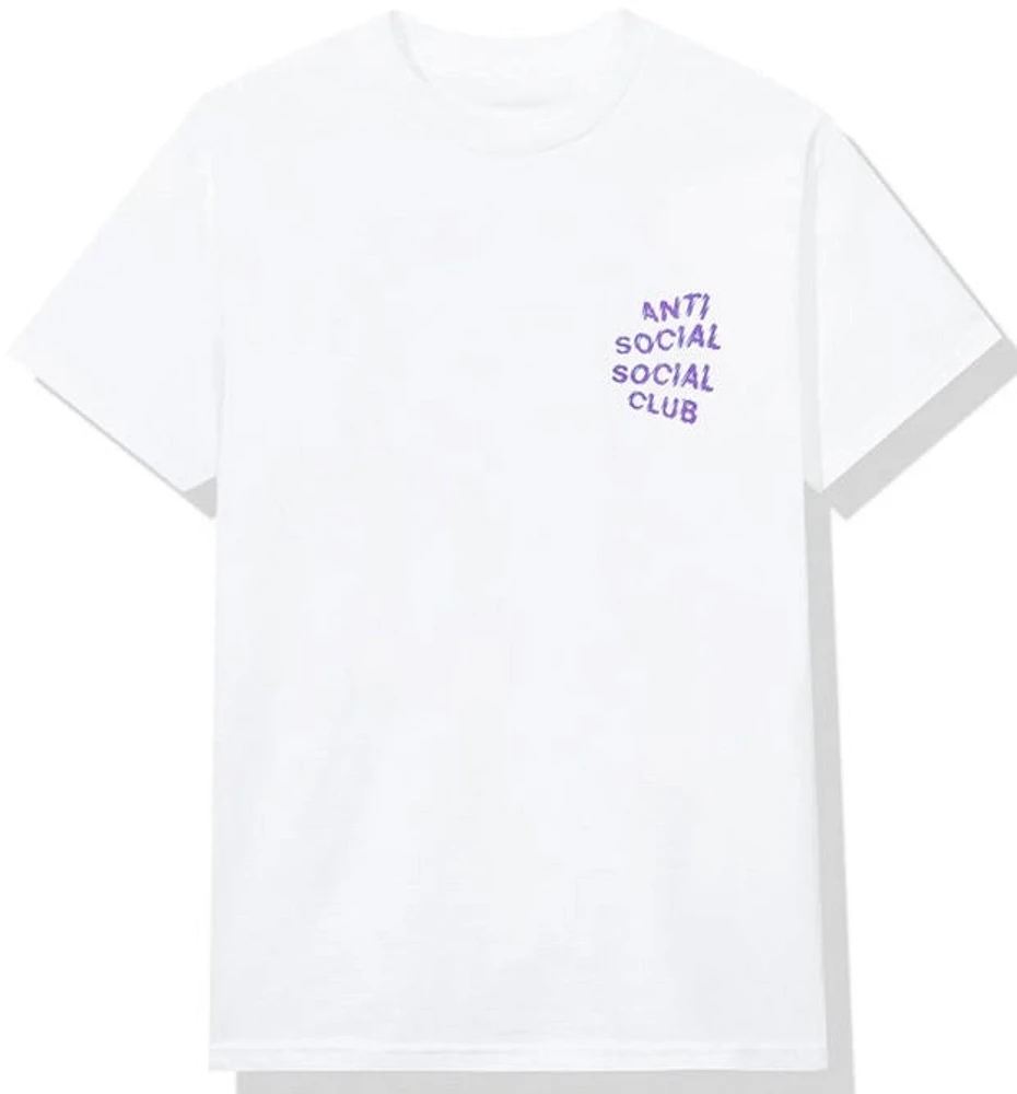 Anti-Social manic tee white