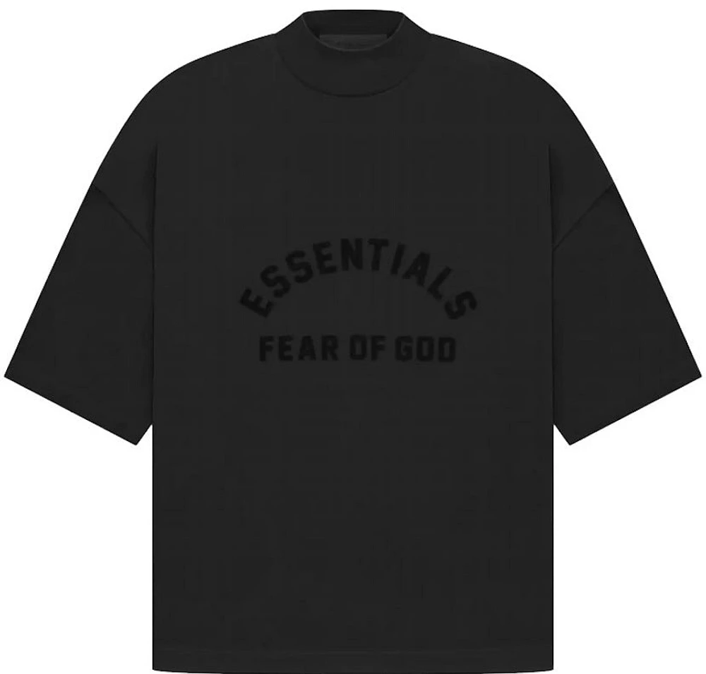 Essentials Tee Jet Black