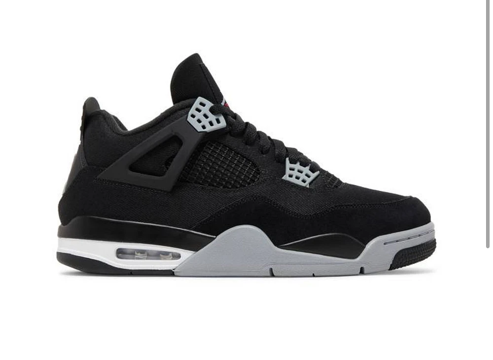 Air Jordan 4 Retro SE 'Black Canvas'