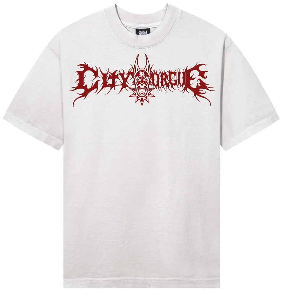 Revenge Metal Tour Tee Cement