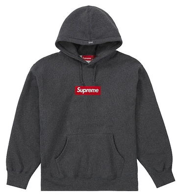 Supreme Box Logo Hoodie Charcoal FW21
