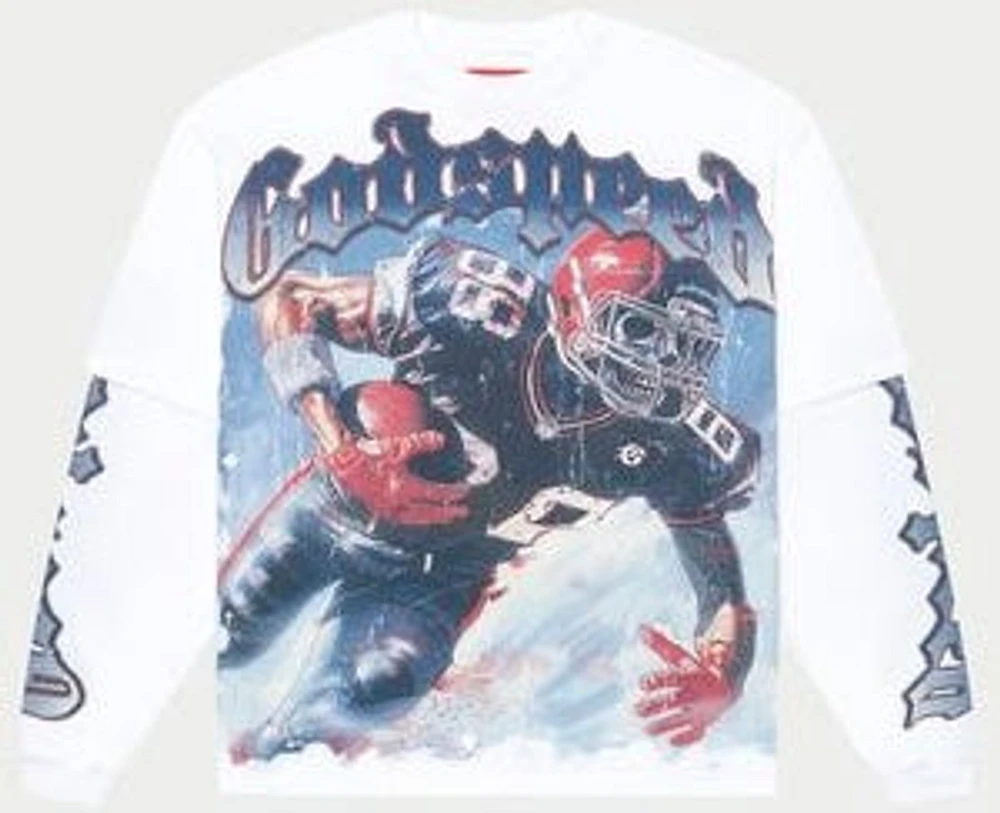 Godspeed Endzone Dual Layered T-Shirt (Snow)