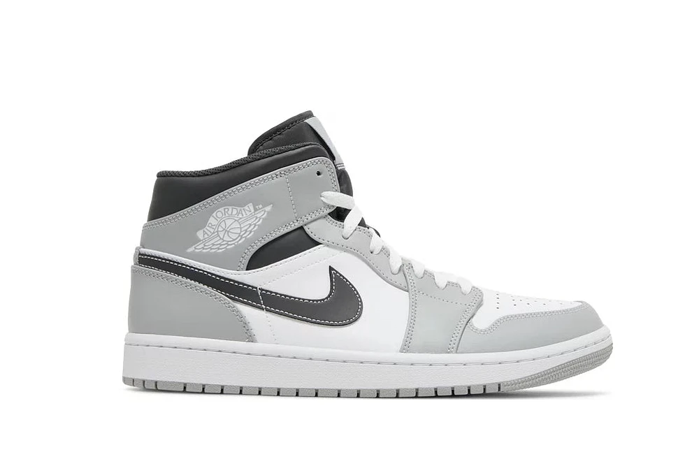 Air Jordan 1 Mid 'Light Smoke Grey