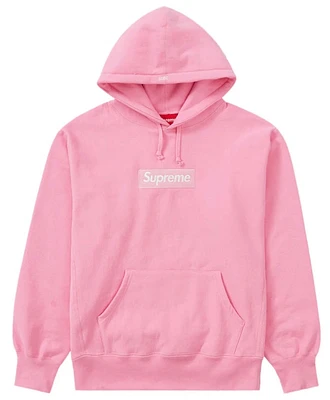 Supreme Box Logo Hoodie Pink FW21