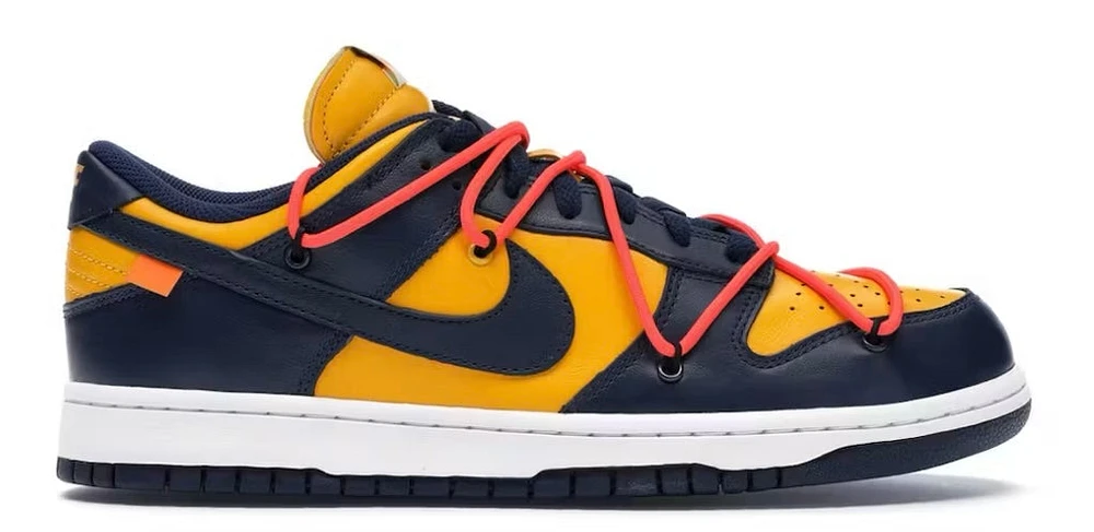 Off-White x Dunk Low 'University Gold'