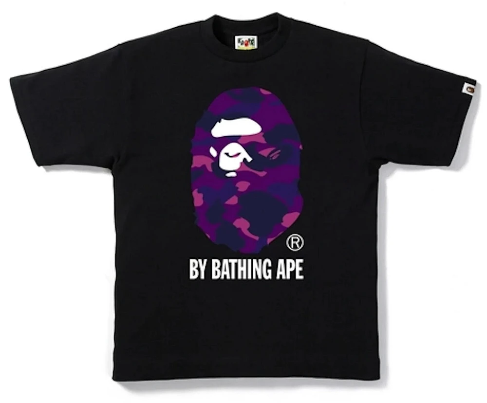 Bape Purple Ape Head Tee