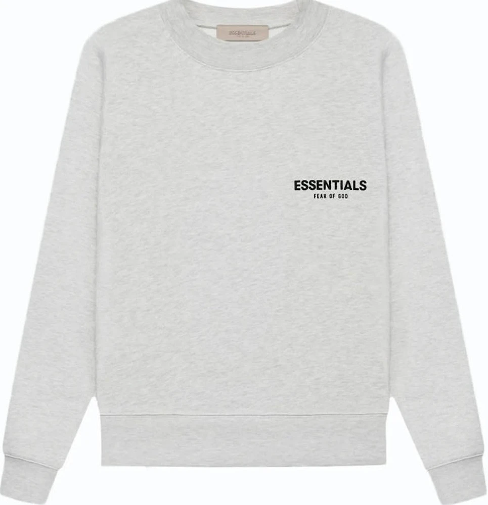 Essentials Light Oatmeal FW22 Crewneck