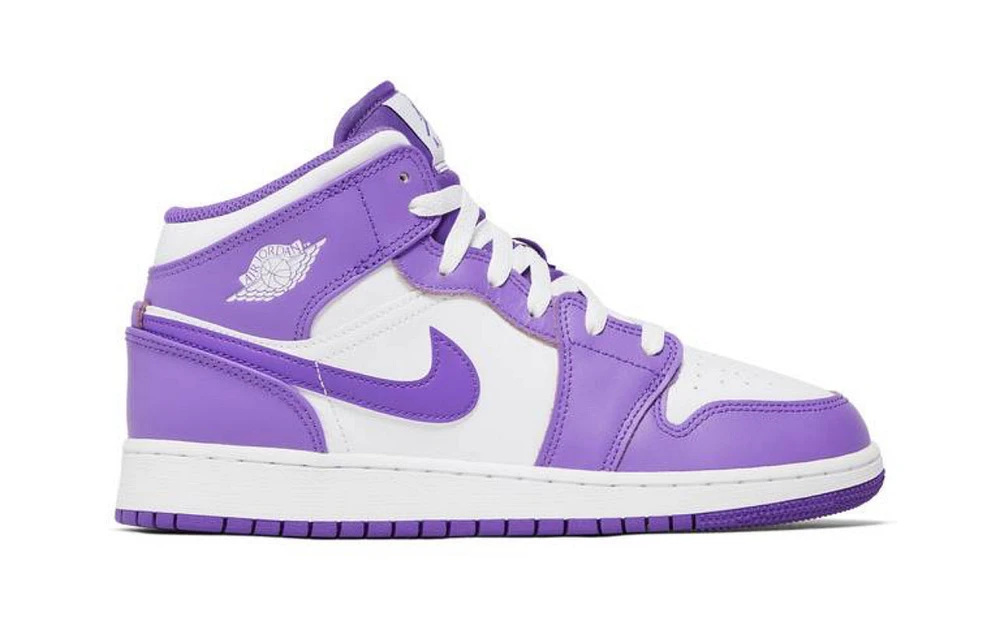 Air Jordan 1 Mid GS 'Purple Venom'